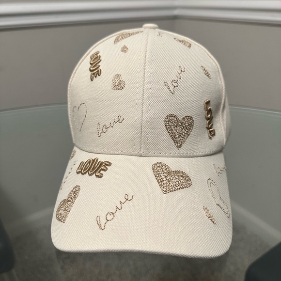 Accessories - LOVE EMBROIDERED BASEBALL CAP